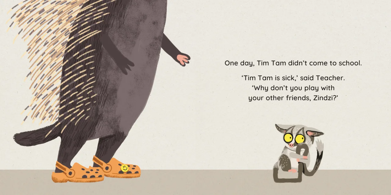 Best Friends — illustrated spread 5 of 12. Official Book Dash page image with embedded story text and artwork.