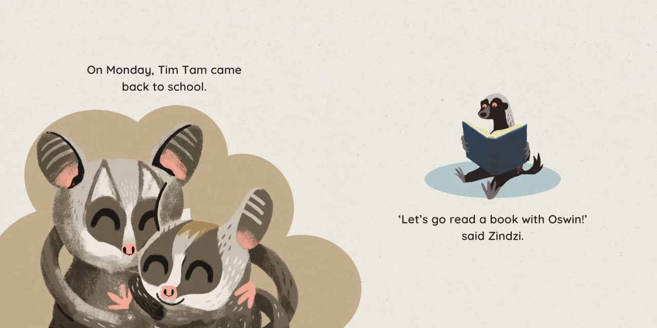 Best Friends — illustrated spread 9 of 12. Official Book Dash page image with embedded story text and artwork.