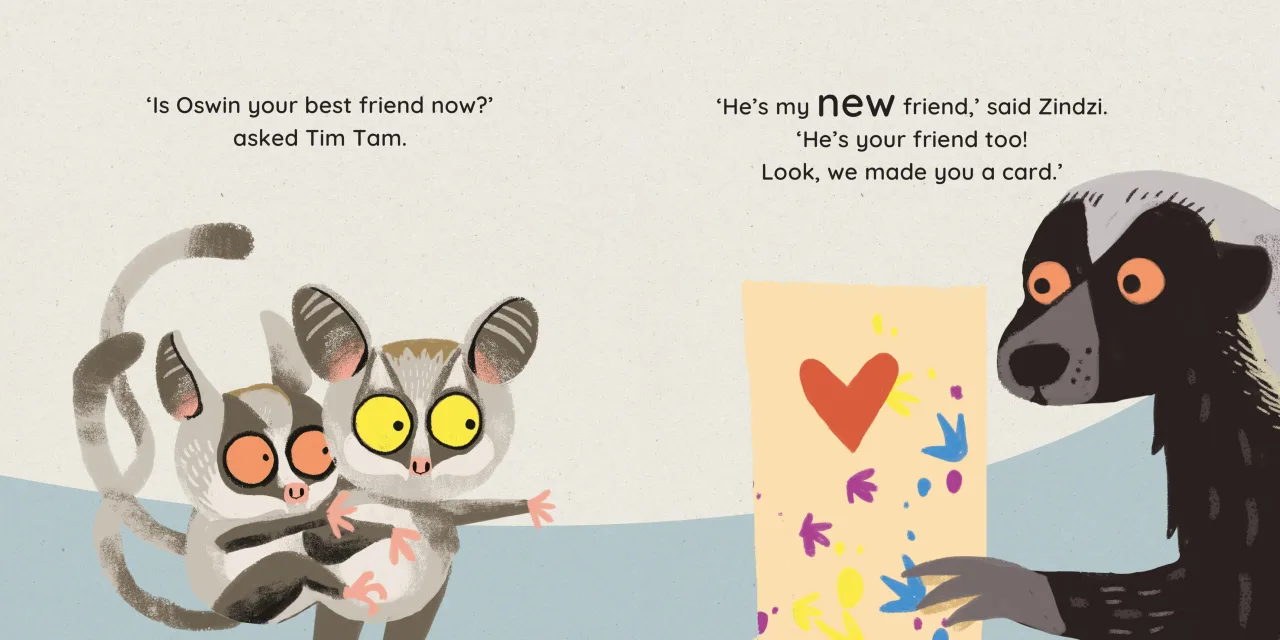 Best Friends — illustrated spread 10 of 12. Official Book Dash page image with embedded story text and artwork.