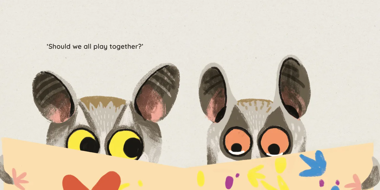 Best Friends — illustrated spread 11 of 12. Official Book Dash page image with embedded story text and artwork.