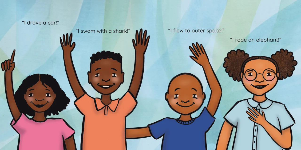 Going Places — illustrated spread 10 of 12. Official Book Dash page image with embedded story text and artwork.