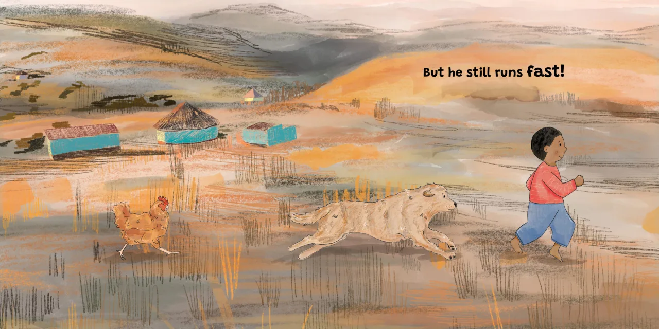 Jock and Me — illustrated spread 3 of 12. Official Book Dash page image with embedded story text and artwork.