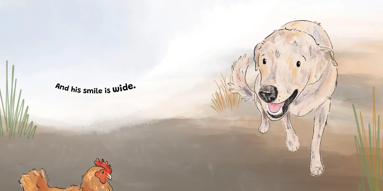 Jock and Me — illustrated spread 4 of 12. Official Book Dash page image with embedded story text and artwork.