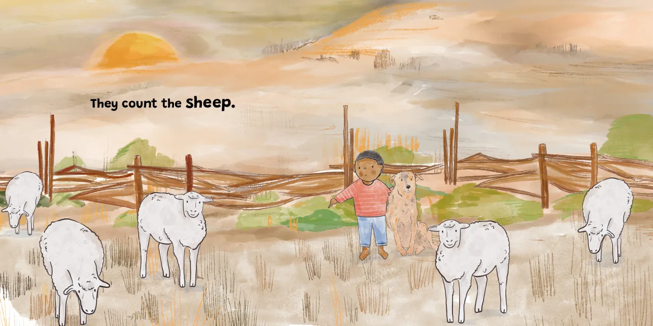 Jock and Me — illustrated spread 7 of 12. Official Book Dash page image with embedded story text and artwork.