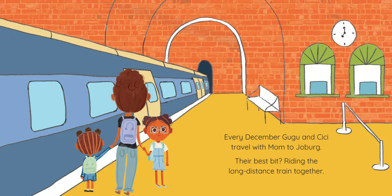 The Window Seat — illustrated spread 1 of 12. Official Book Dash page image with embedded story text and artwork.