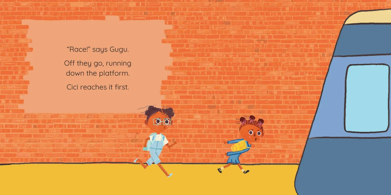 The Window Seat — illustrated spread 3 of 12. Official Book Dash page image with embedded story text and artwork.