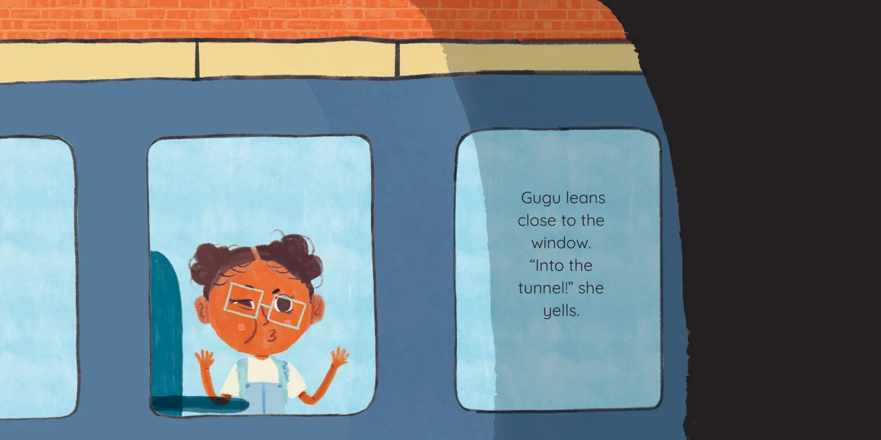 The Window Seat — illustrated spread 10 of 12. Official Book Dash page image with embedded story text and artwork.